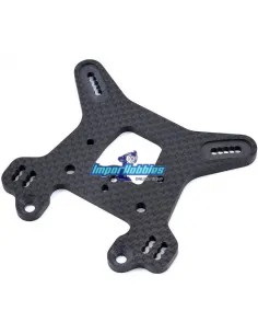 Support d'amortisseur arrière en carbone Team Associated RC8B3 / B3.1 AS81029 - Team Associated RC8B3 & RC8B3e - Pièces detachée