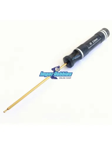 Llave / Destornillador allen de bola 2.0x120mm Gold Edition VP-Pro RS-6211 - Herramientas VP-Pro Racing