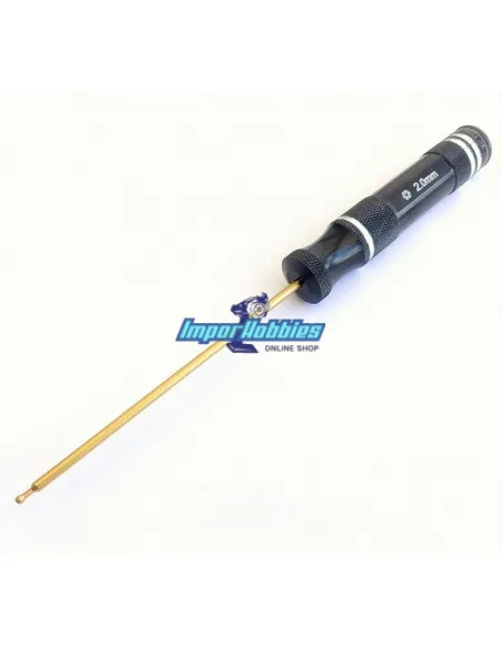 Llave / Destornillador allen de bola 2.0x120mm Gold Edition VP-Pro RS-6211 - Herramientas VP-Pro Racing