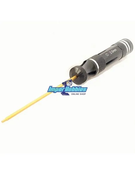 Cle allen aluminium 2.0x120mm Gold Edition VP-Pro RS-6112 - Outils VP-Pro Racing