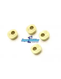 Casquillos de bronce de manguetas traseras Kyosho Inferno MP10 IFW606 - Kyosho Inferno MP10 - MP10 TKI2 Nitro Kit - Repuesto y o