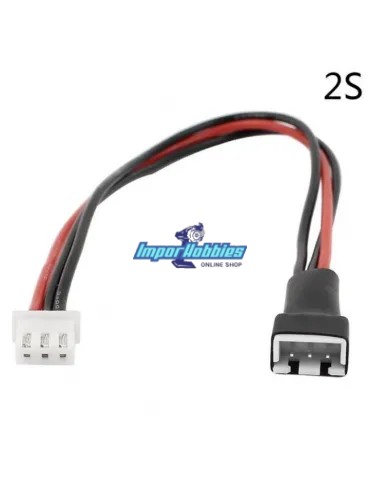 Câble d'extension de charge pour balance - 20 cm JST-XH Lipo 2S Fussion FS-02150 - Cables et Accessoires RC