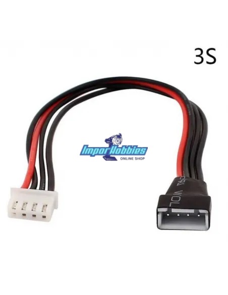 Cable prolongador de balanceo 20cm JST-XH Lipo 3S	Fussion FS-02151 - Cables y accesorios de carga RC