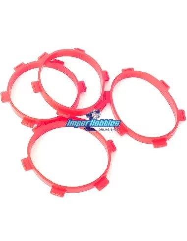 Bandes elastiques de montage de pneus 1/8Th (4 U.) VP-Pro RS-701-L - Colle cyano & Bandes de montage pour pneus