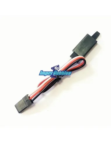 Cable prolongador servos 15cm con seguridad (1 Uds.) Fussion FS-02107 - Cables y accesorios de carga RC