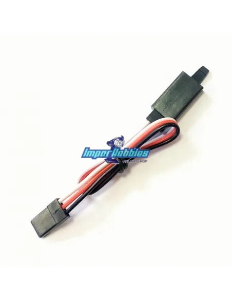 Cable prolongador servos 15cm con seguridad (1 Uds.) Fussion FS-02107 - Cables y accesorios de carga RC