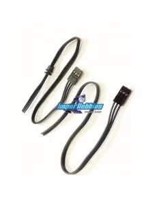 Cable sustitucion de servos 245mm (2 Uds.) PowerStar PS024 - RC Cables and Accessories