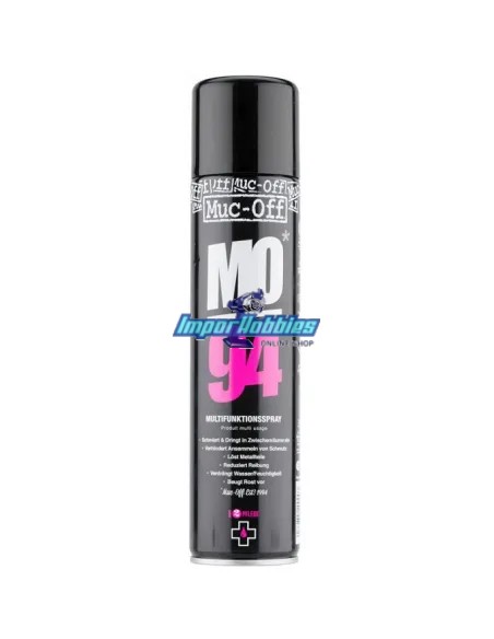 Spray multiuso limpiador y lubricante 400Ml MUC-OFF MO-94 MUC934 - Sprays para limpieza y mantenimiento