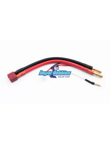 Cordon charge 12AWG T-Deans / Banane 4mm Lipo 2S connecteur équilibré XH Fussion FS-02076 - Cables et Accessoires RC