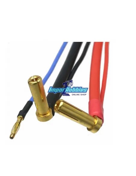 Cordon charge 10AWG T-Deans / Banane 5mm Lipo 2S connecteur équilibré XH Fussion FS-02077 - Cordon charge Pro AMP & Standard