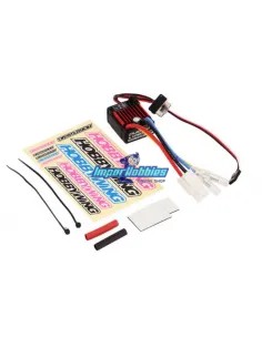 Variador Hobbywing Quicrum 1060 Brushed SBEC Waterproof 60A 1/10 & 1/12 HW30120201 - Variateurs 1/10 2