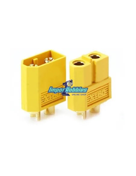 Connecteur XT60 mâle - femelle (1 Pair) Fussion FS-00017 - Connecteurs R/C