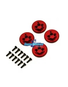 HD Wheel Hub - Front & Rear (4 U.) Kyosho Fazer Rage 2.0 MK2 FZ02L-BT FAW204 - Kyosho Fazer Rage 2.0 MK2 FZ02L-B - Spare Parts &