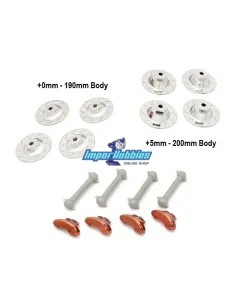 Cardans & Hexagones de roue Kyosho Fazer Touring MK2 FZ02 - FZ02L FA552 - Kyosho Fazer MK2 FZ02S - Pièces detachées et options