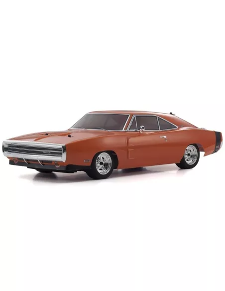 Completed Clear Body Set - 1/10 1/10 Kyosho Fazer Dodge Charger 1970 Hemi FAB703 - Kyosho Fazer MK2 FZ02L - Spare Parts & Option