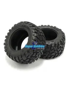 Tire - Front & Rear (2 U.) Kyosho Fazer Rage 2.0 MK2 FZ02L-B FAT501 - Kyosho Fazer Rage 2.0 MK2 FZ02L-B - Spare Parts & Option P