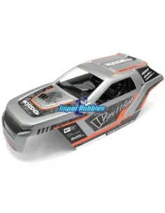 Completed Body Set - Gray - Red Decoration Kyosho Fazer Rage 2.0 MK2 FZ02L-B FAB501R - Kyosho Fazer Rage 2.0 MK2 FZ02L-B - Spare