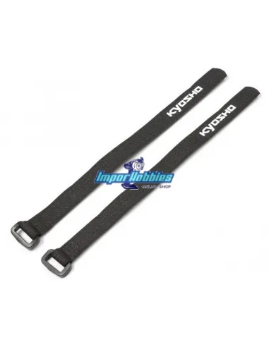 Sangles de batterie - 16x200mm (2 U.) Kyosho Scorpion / Javelin / Optima / Tomahawk / Fazer MK2 SC246 - Kyosho Optima 4WD 30617 