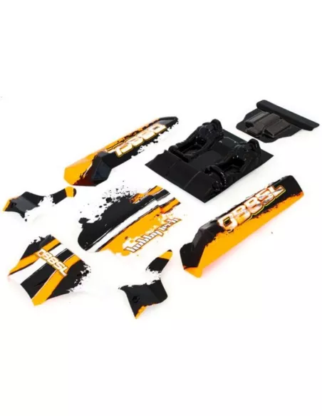 Painted Body - Black / Orange Hobbytech DB8SL REV-SL050 - Hobbytech DB8SL Desert Truck - Spare Parts & Option Parts