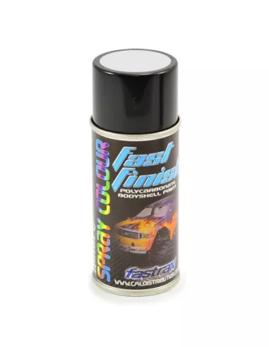 Silver Spray Paint For Polycarbonate Body 150ml. Fastrax FAST280 - Spray Paint Fastrax