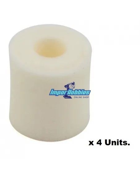 Mousses de filtre à air (4 U.) Team Associated RC8B3 / RC8B3.1 Fussion FS-EF022 - Hot Bodies D817 & D817 V2 Nitro Kit - Pièces d