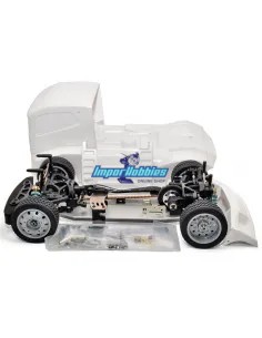 Hobao Hyper EPX 1/10 4X4 ARR Roller chasis con carroceria blanca - Camion electrico HB-EPX4E-W - RC Trucks 2