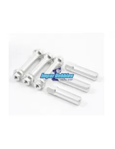 Postes de aluminio para soporte de alerón y bandeja de servos Hobao Hyper 7 TQ / 7.5 / VS 87311 - Hobao Hyper 7 TQ & 7.5 Nitro