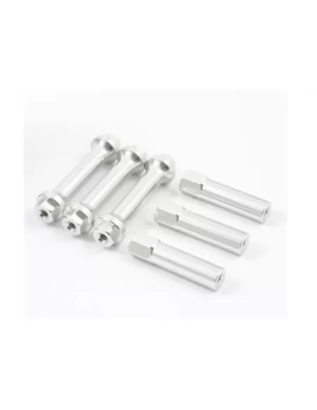 Radio Tray & Wing Stay Posts - Aluminum Hobao Hyper 7 TQ / 7.5 / VS 87311 - Hobao Hyper 7 TQ & 7.5 Nitro