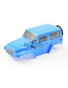 Carrocería de lexan pintada color azul FTX Outback Mini 2.0 Alto 1/24 FTX9334BL - FTX Outback Mini 2.0 FTX5507DB - FTX5507LB - F