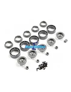 Set de llantas y hexágonos (5 Uds.) FTX Outback Mini 2.0 1/24 & Outback Mini X 2.0 1/18 FTX9307 - FTX Outback Mini 2.0 FTX5507DB