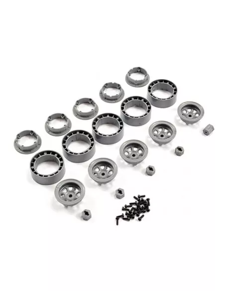 Bead Lock Wheel Set (5 U.) FTX Outback Mini 2.0 1/24 & Outback Mini X 2.0 1/18 FTX9307 - FTX Outback Mini 2.0 FTX5507DB - FTX550