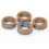 Rodamientos bolas - High Speed 6x10x3mm Sello Naranja - BRG022 (4 Uds.) Fussion FS-B0007