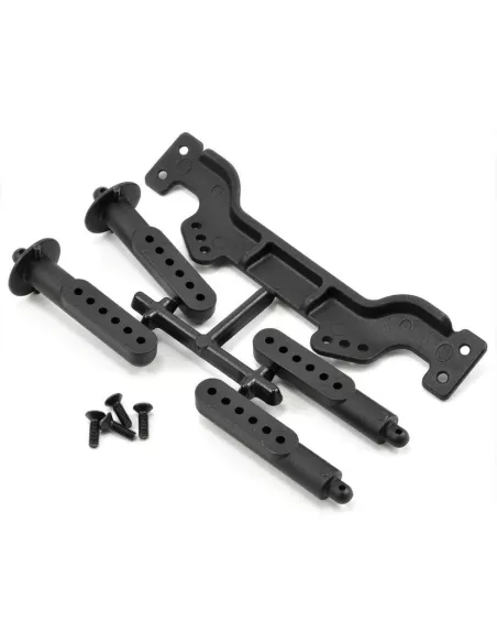 Adjustable Front Body Mount & Post Set Traxxas Slash / Stampede / Nitro Slash / Nitro Stampede RPM81122 - Traxxas Nitro Stampede