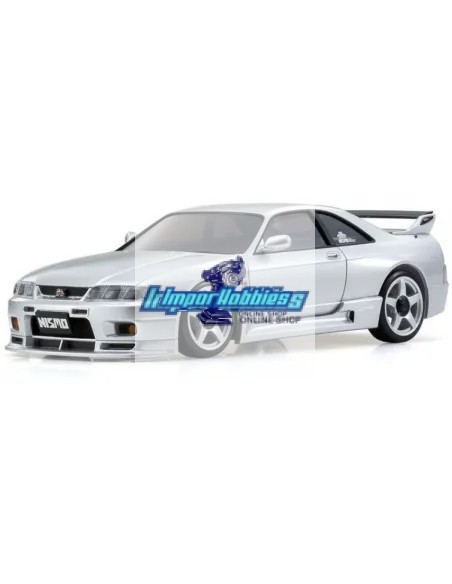 Carrocería para pintar 94mm Kyosho Mini-Z AWD Nissan Skyline GT-R R33 Nismo MZN197 - Carrocerías para pintar - Blanca Kyosho Min