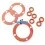 Joints de differentiel Kyosho Inferno MP9 / MP9e / MP10 / MP10T IF404-02