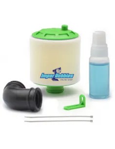 Air Filter Set - Green 1/8 Buggy / Truggy Double Sponge With Oil Fussion FS-EF001G - 1/8 Buggy Air Filters