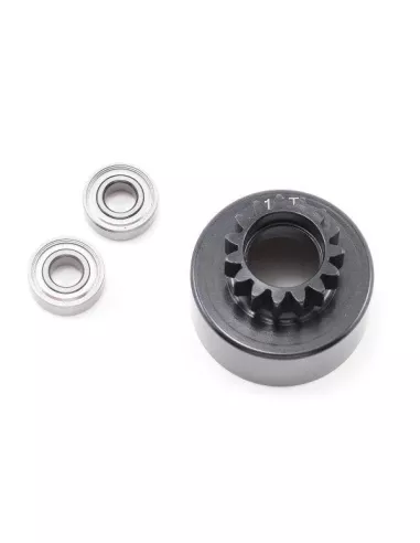 Clutch Bell 17T With Oversized 5x12x4mm Ball-Bearings Xray XB808 / XB9 / XB8 358527 - Xray XB808 Spec - Spare Parts & Option Par