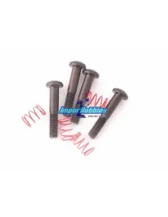 Brake Screw With Free Brake Spring (4 + 4 U.) Hobbytech STR8 / Spirit / NXT STRS-116 - Hobbytech STR8 DeLuxe & STR8 EVO RTR - Sp