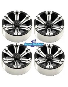 Split 6-Spoke Beadlock Wheels - Heavy Duty 1.9 Crawler Hex. 12mm (4 U.) Fastrax FAST0145 - Crawler Tires - 1.9  & 2.2