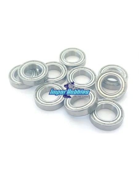 Rodamientos de transmisión - High Speed 12x21x5mm (10 Uds.) Fussion FS-B0041 - Rodamientos RC por medida / dimensiones