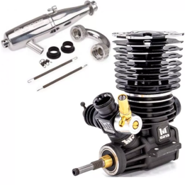 Pack HTR B213 Nitro Engine .21 3 Port - Efra 2167 1/8 Buggy B213-PACK
