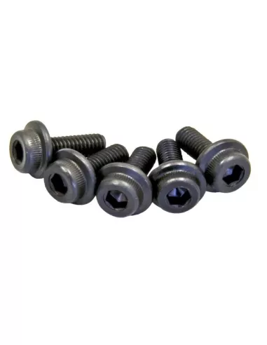 Cap Screw Flanged BTR 3x8mm (5 U.) Kyosho 1-S23008F - Kyosho Inferno MP9 TKI2 / TKI3 - Spare Parts & Option Parts