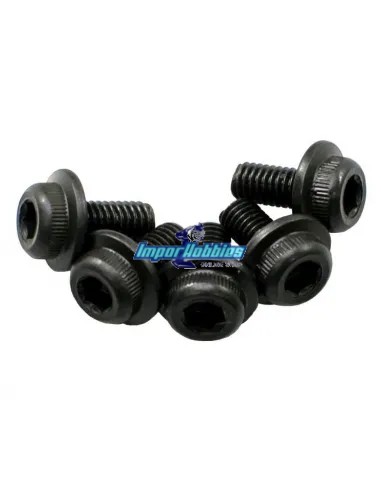Tornillos 3x6mm BTR Flanged (5 Uds.) Kyosho 1-S23006F - Kyosho Inferno MP9 TKI2 / TKI3 - Repuesto y opciones