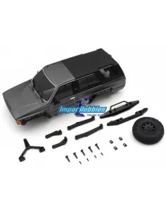 Painted Body - Dark Gray Metalic Kyosho Mini-Z 4x4 Crawler Toyota 4Runner - Hilux Surf MXB02GM - Kyosho Mini-Z 4x4 Crawler Serie