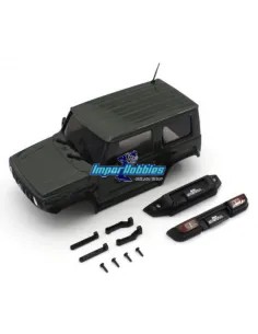 Carrocería pintada Green Kyosho Mini-Z 4x4 Crawler Suzuki Jimny Sierra MXB03GR - Kyosho Mini-Z 4x4 Crawler Series - Repuesto y O
