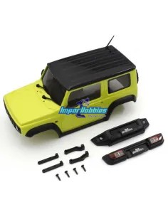 Carrosserie peinte Yellow Kyosho Mini-Z 4x4 Crawler Suzuki Jimny Sierra MXB03Y - Kyosho Mini-Z 4x4 Crawler Series - Pièces detac