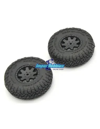 Pneus Montes / Colles (2 U.) Kyosho Mini-Z 4x4 Crawler Toyota 4Runner - Hilux MXTH001 - Kyosho Mini-Z 4x4 Crawler Series - Pièce