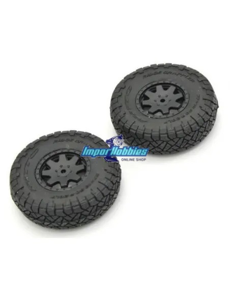 Pneus Montes / Colles (2 U.) Kyosho Mini-Z 4x4 Crawler Toyota 4Runner - Hilux MXTH001 - Kyosho Mini-Z 4x4 Crawler Series - Pièce