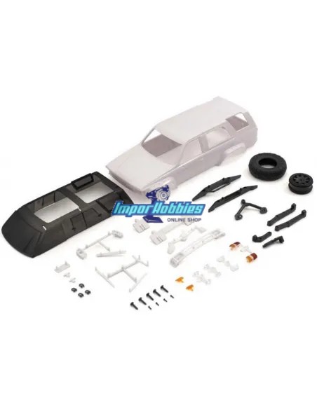 Carrosserie blanche à peindre Kyosho Mini-Z 4x4 Crawler Toyota 4Runner - Hilux Surf MXN02 - Kyosho Mini-Z 4x4 Crawler Series - P