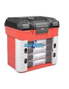Pit & Transmitter Case - 4 Assortment Box Drawers - Universal Pre-Cut Foam 42x30x40 Team Corally C-90251 - RC Carrying bags